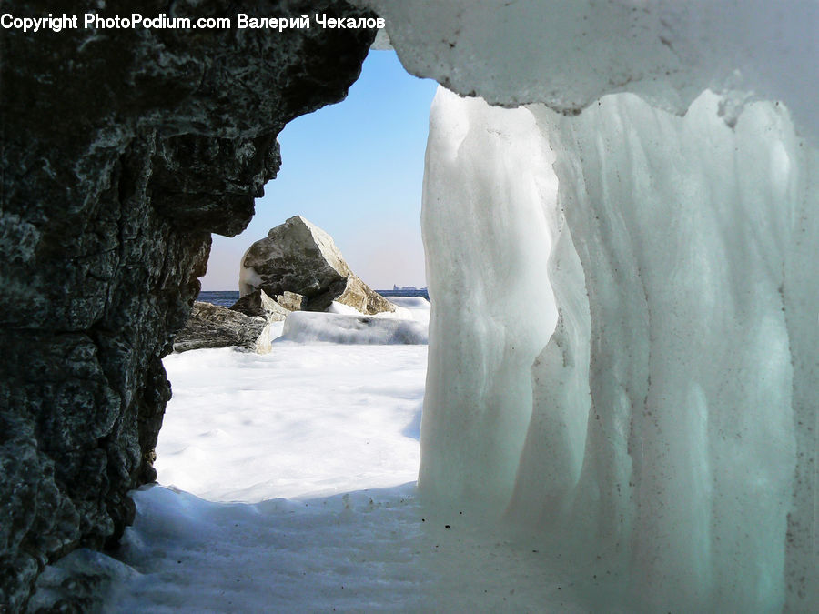 Arctic, Ice, Iceberg, Outdoors, Snow, Glacier, Mountain