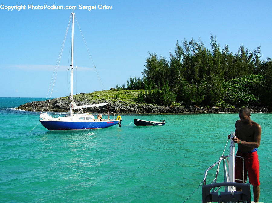 People, Person, Human, Boat, Dinghy, Sailboat, Vessel