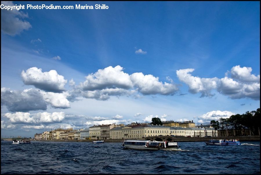 Cloud, Cumulus, Sky, Azure Sky, Outdoors, Sea, Water