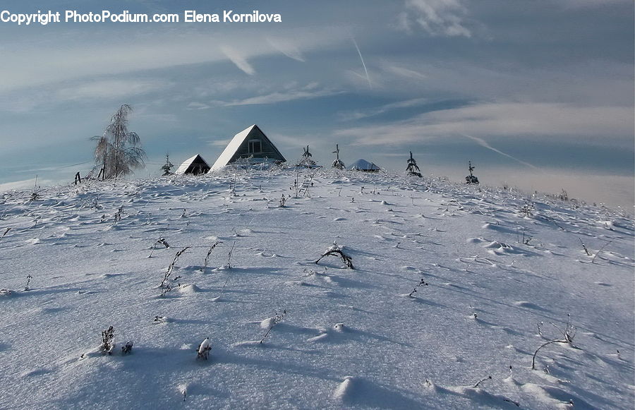 Arctic, Snow, Winter, Ice, Outdoors, Mountain, Field
