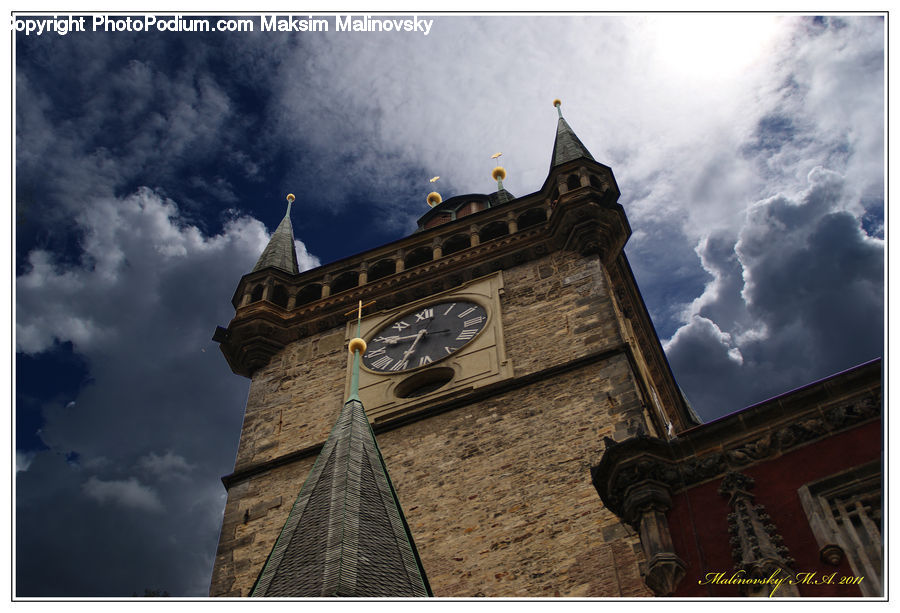 Architecture, Bell Tower, Clock Tower, Tower, Art, Gargoyle, Statue