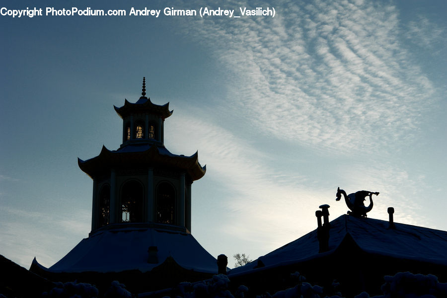 Architecture, Bell Tower, Clock Tower, Tower, Silhouette, Church, Worship