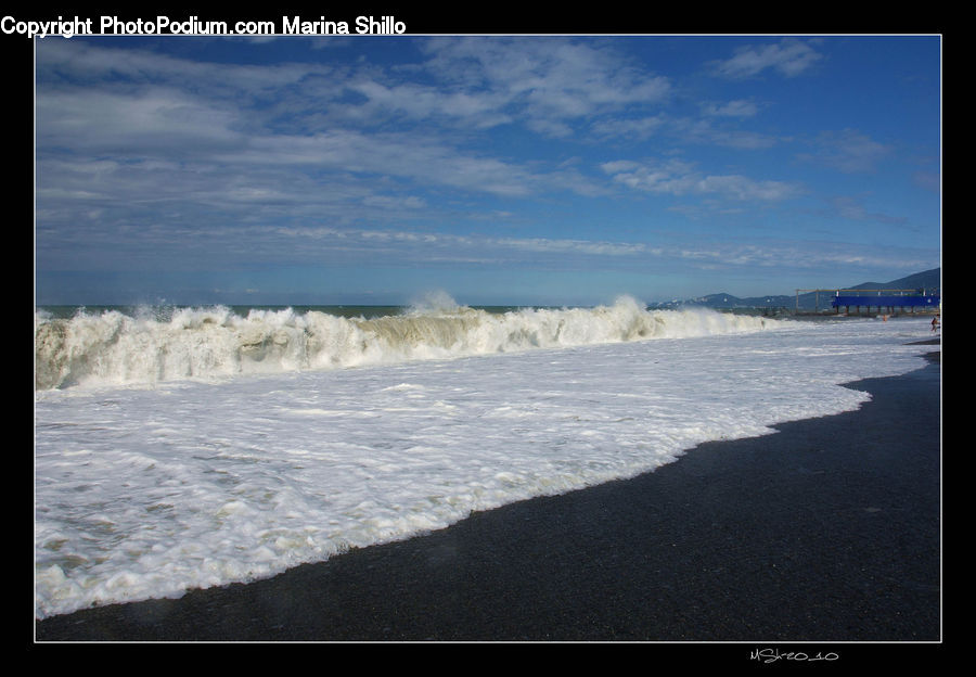 Beach, Coast, Outdoors, Sea, Water, Ocean, Sea Waves