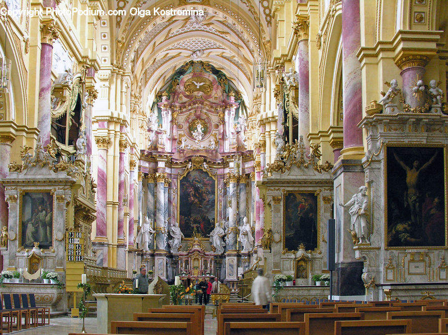 Altar, Architecture, Church, Worship, Terrace, Aisle, Corridor
