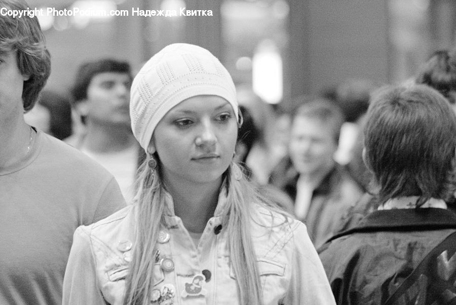 People, Person, Human, Back, Beanie, Cap, Hat
