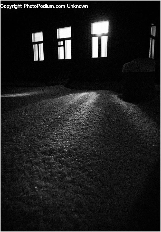 Window, Chair, Furniture, Asphalt, Tarmac, Corridor, Light