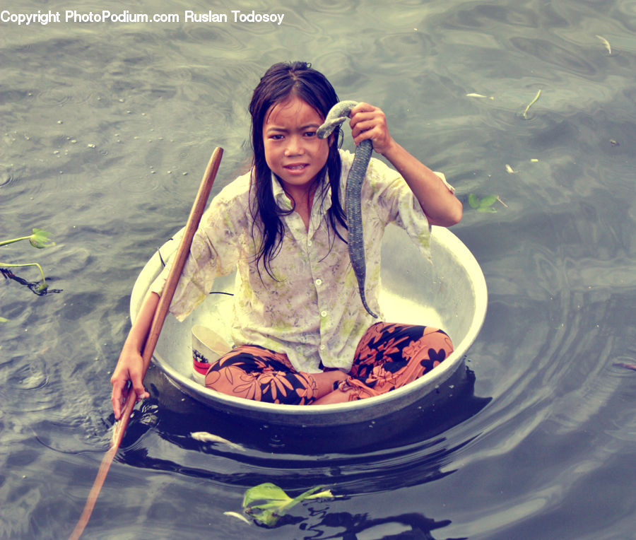 People, Person, Human, Female, Girl, Woman, Boat