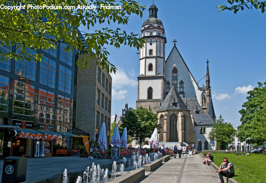 Architecture, Tower, Bell Tower, Clock Tower, Spire, Steeple, Shop