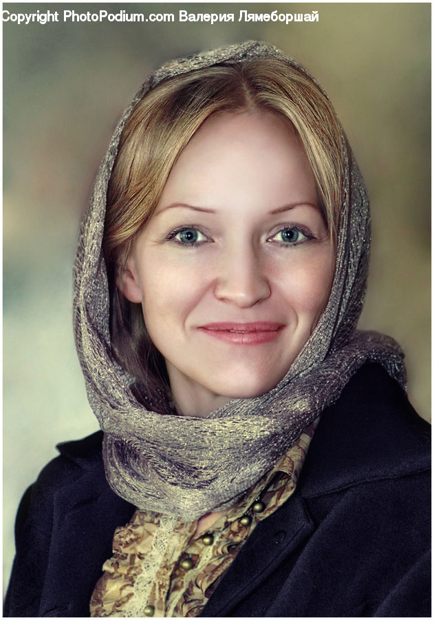 Human, People, Person, Clothing, Scarf, Face, Selfie