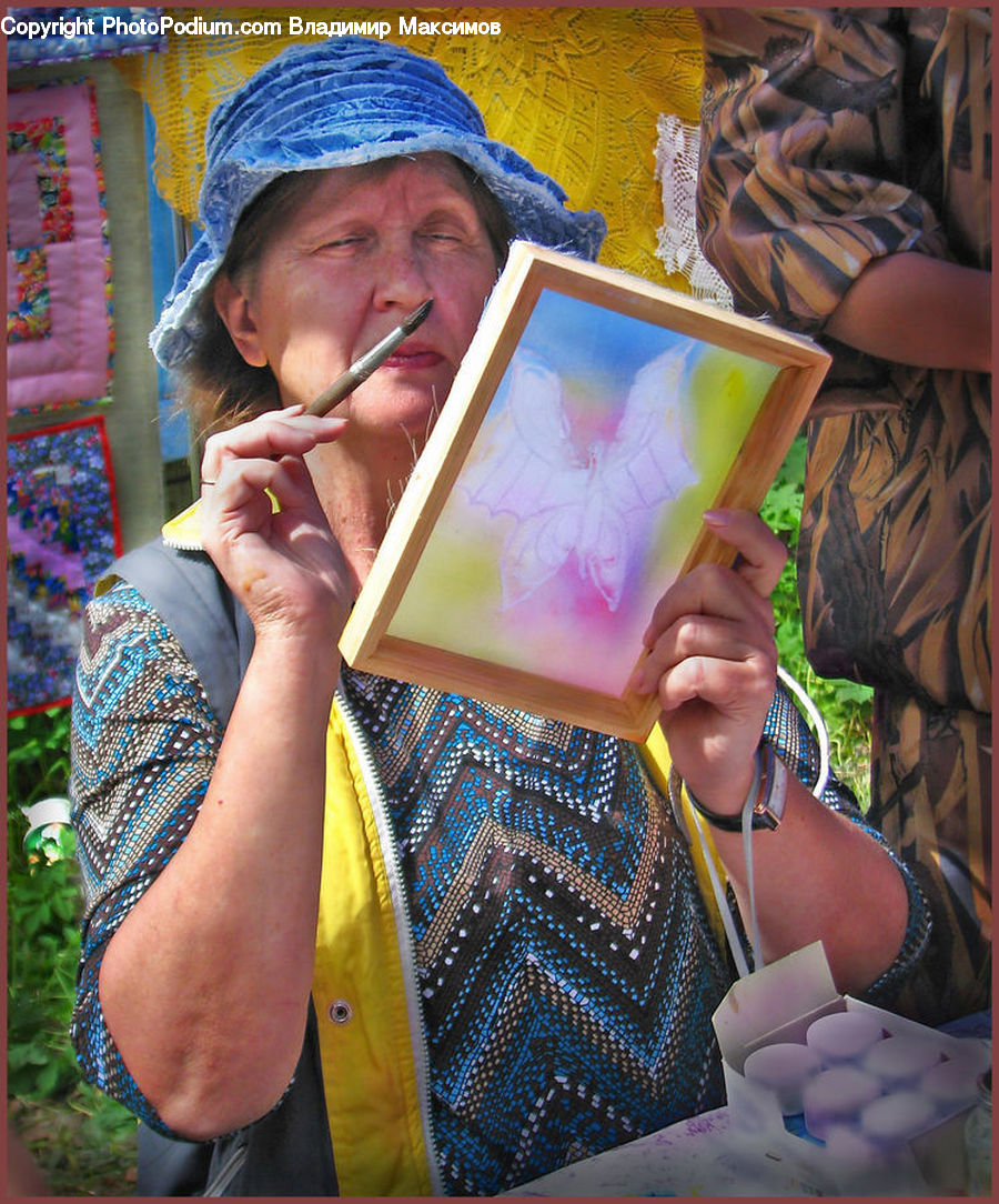 Human, People, Person, Knitting, Face, Selfie