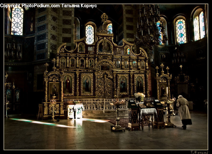 Architecture, Church, Worship, Downtown, Plaza, Town Square, Dining Room
