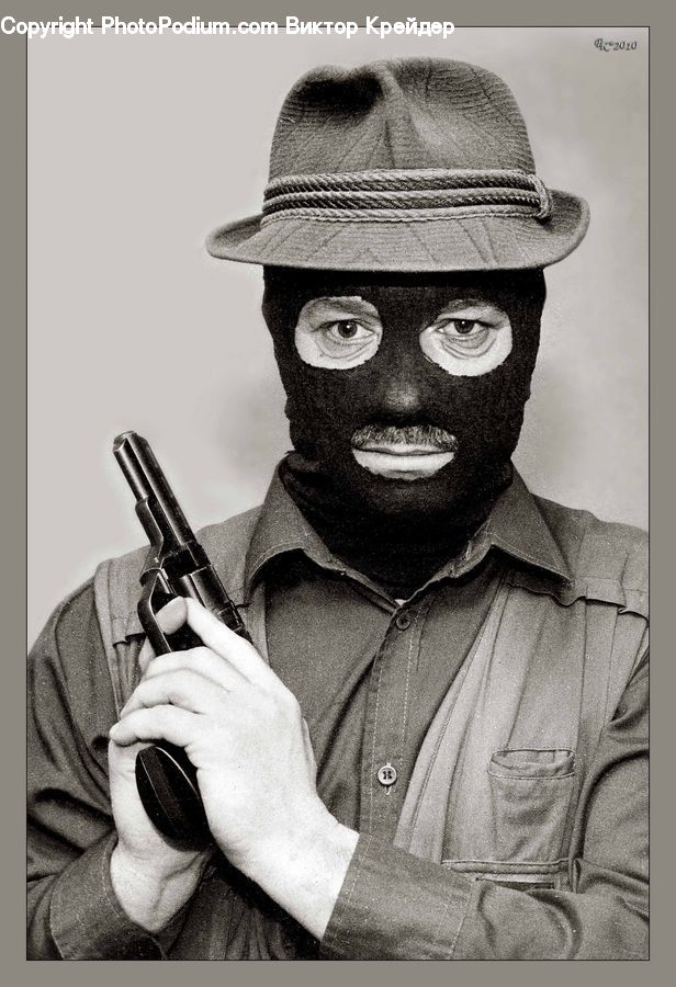 People, Person, Human, Gun, Handgun, Weapon, Portrait