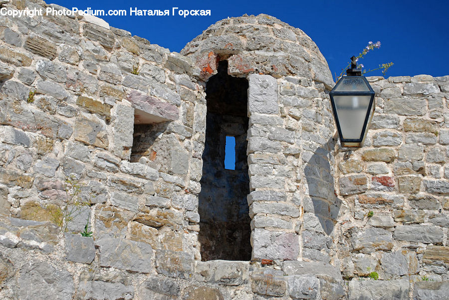 Castle, Fort, Arch, Brick, Ruins, Architecture, Bell Tower