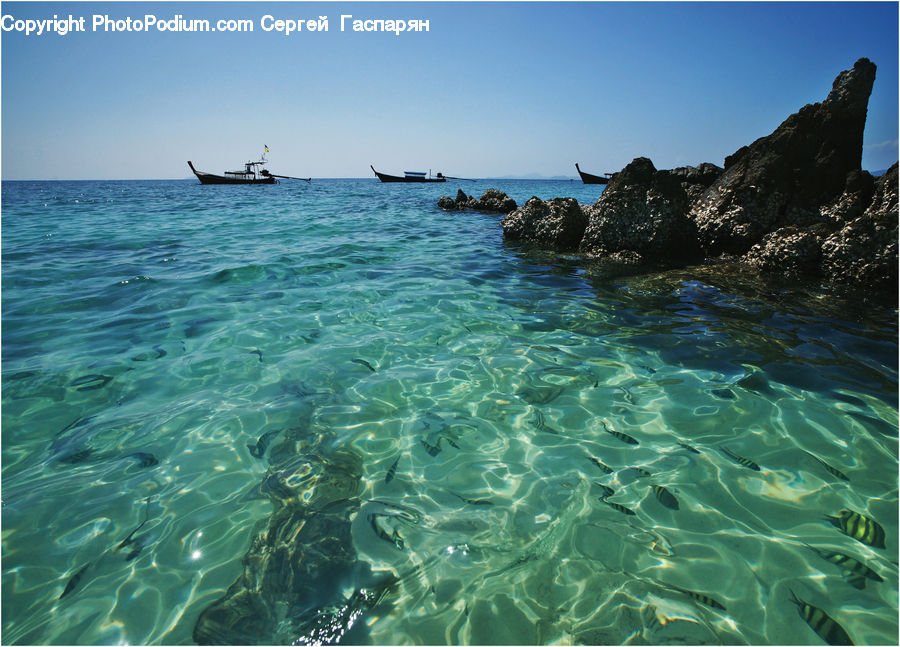 Coast, Outdoors, Sea, Water, Diver, Diving, Snorkeling