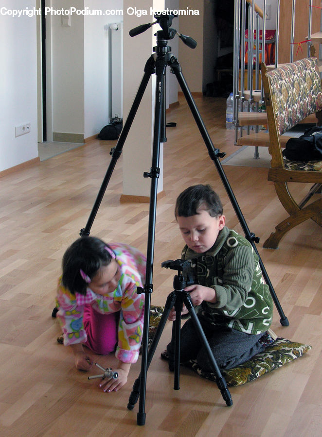 Tripod, People, Person, Human, Chair, Furniture, Stroller