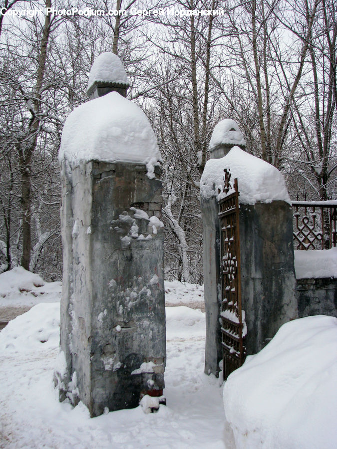 Outhouse, Shack, Ice, Outdoors, Snow, Blizzard, Weather