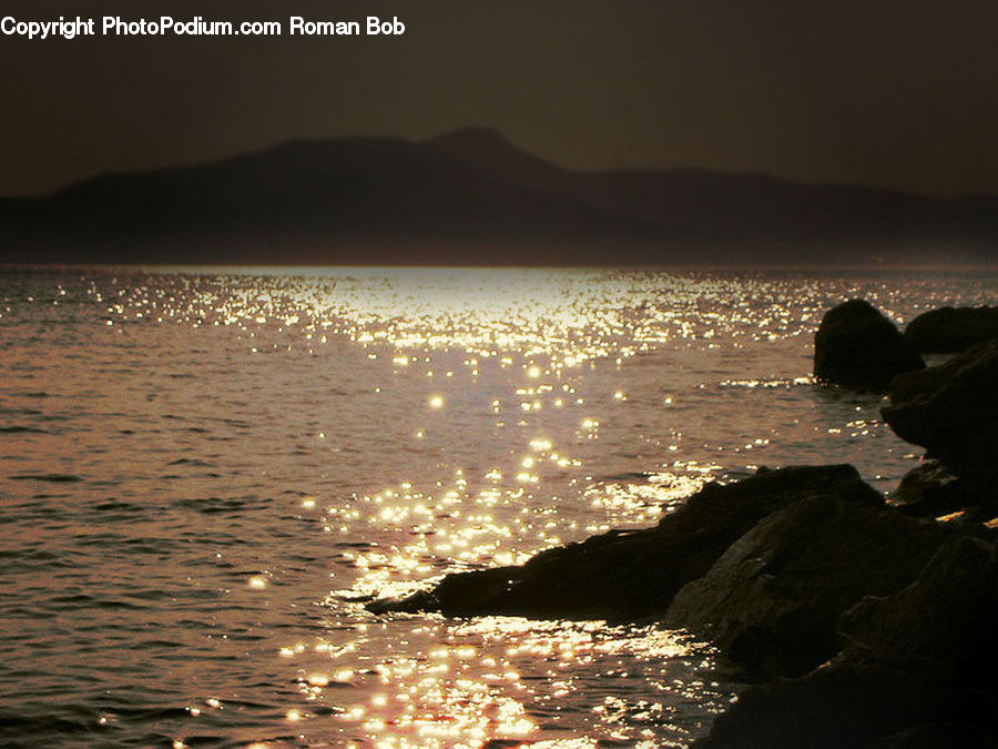 Outdoors, Sea, Water, Coast, Beach, Dawn, Dusk