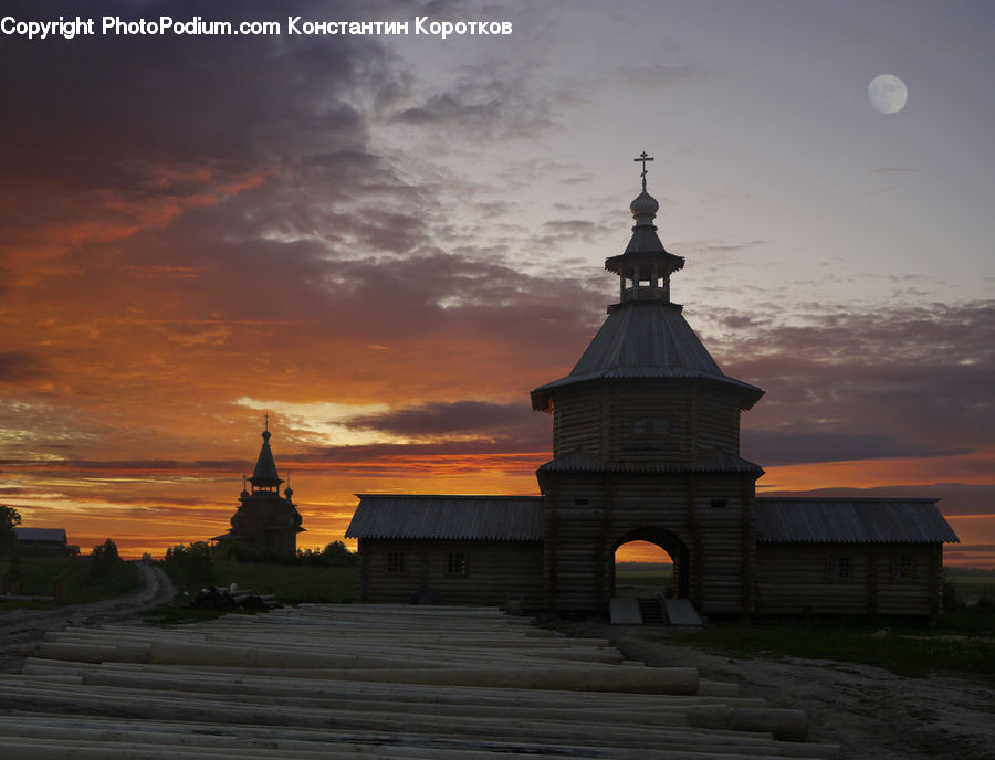Arch, Architecture, Bell Tower, Clock Tower, Tower, Dusk, Outdoors