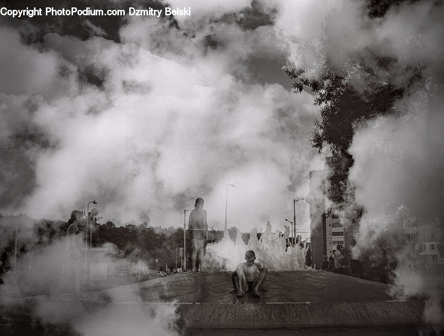 Smoke, Baby, Child, Kid, Costume