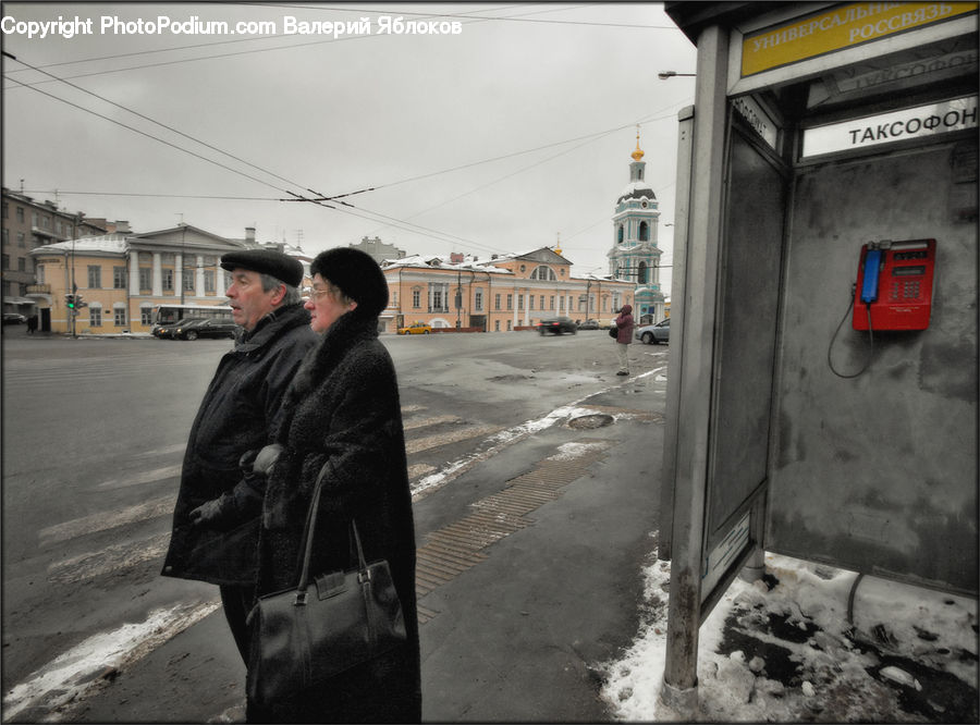 Human, People, Person, Coat, Overcoat, Road, Street
