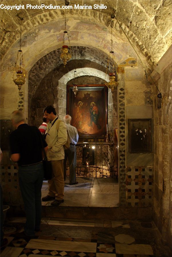 People, Person, Human, Altar, Architecture, Crypt, Worship