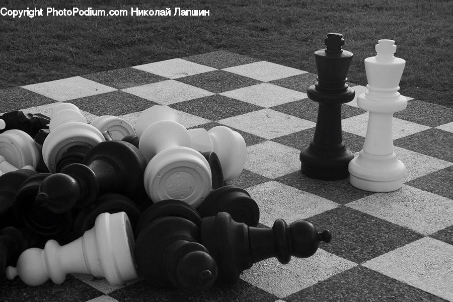 Chess, Game, Column, Pillar, Cylinder