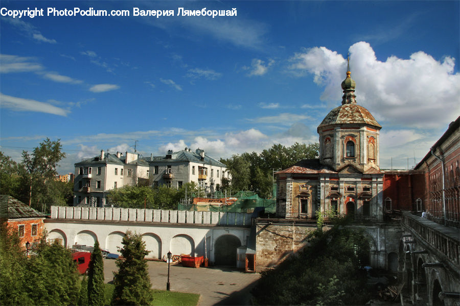 Plant, Potted Plant, Architecture, Housing, Monastery, Bell Tower, Clock Tower