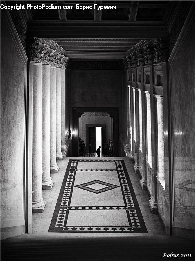 Corridor, Building, Housing, Villa, Lighting, Auditorium, Concert