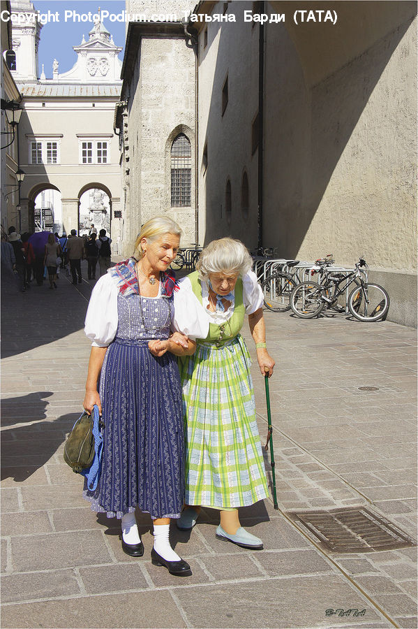 People, Person, Human, Bicycle, Bike, Vehicle, Blonde