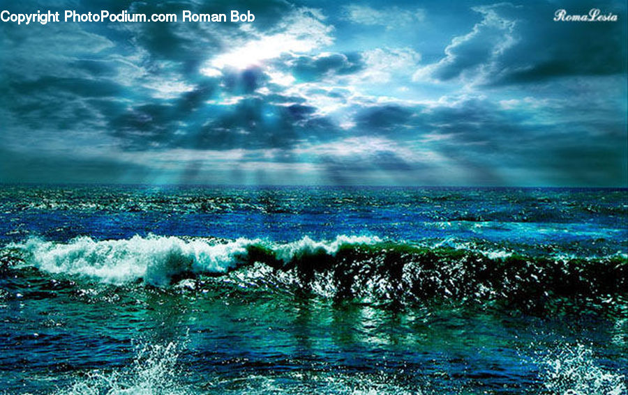 Ocean, Outdoors, Sea, Water, Sea Waves, Beach, Coast