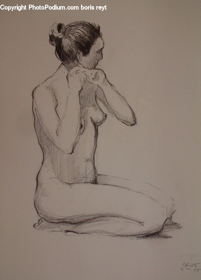 Drawing, Sketch, Art