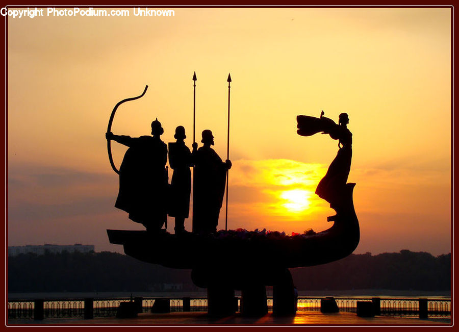 Silhouette, Dance, Dance Pose