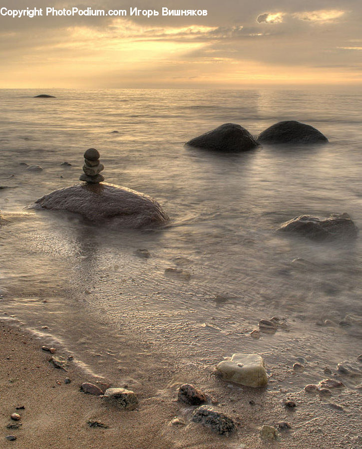 Beach, Coast, Outdoors, Sea, Water, Sand, Soil