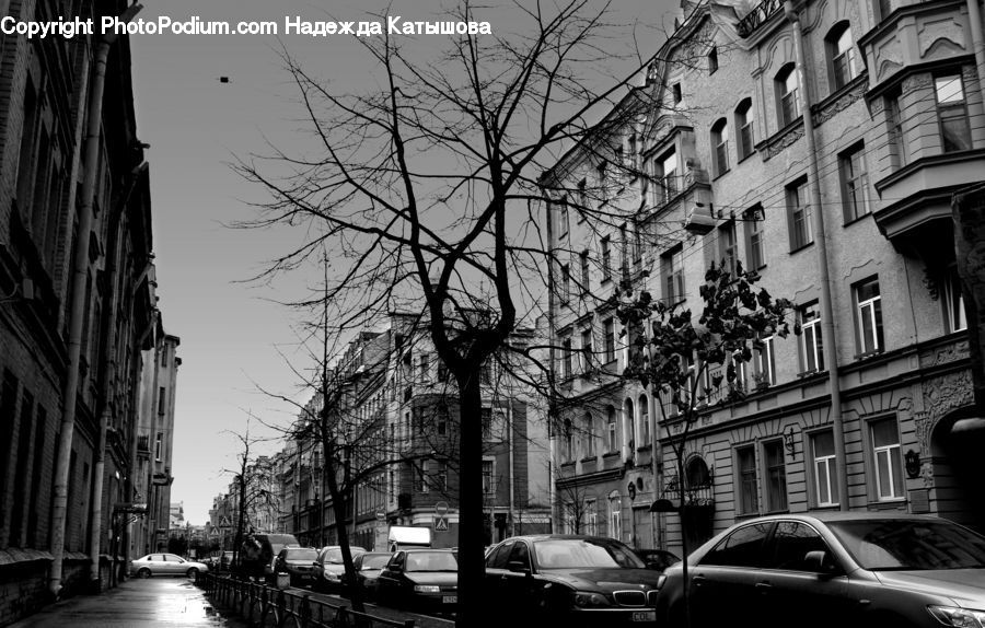 Balcony, Alley, Alleyway, Road, Street, Town, Building