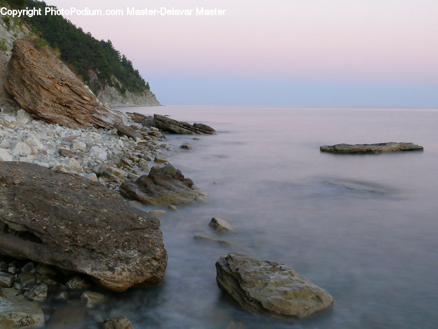 Cliff, Outdoors, Rock, Coast, Sea, Water, Cove