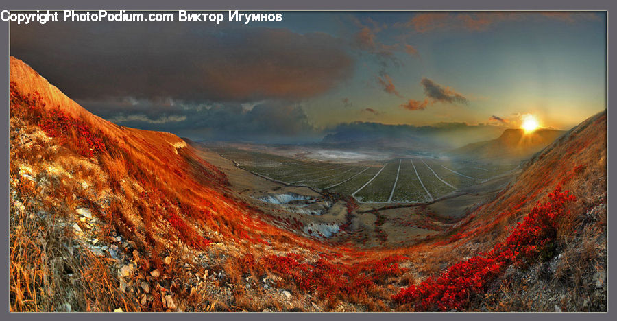 Light, Dirt Road, Gravel, Road, Art, Modern Art