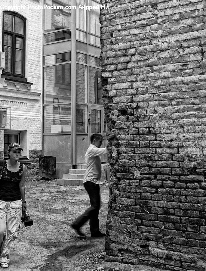 People, Person, Human, Brick, Performer, Alley, Alleyway