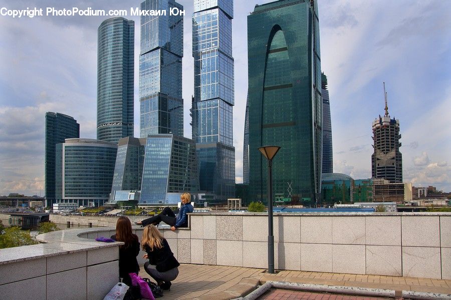 City, Downtown, Metropolis, Urban, Building, Office Building, Architecture