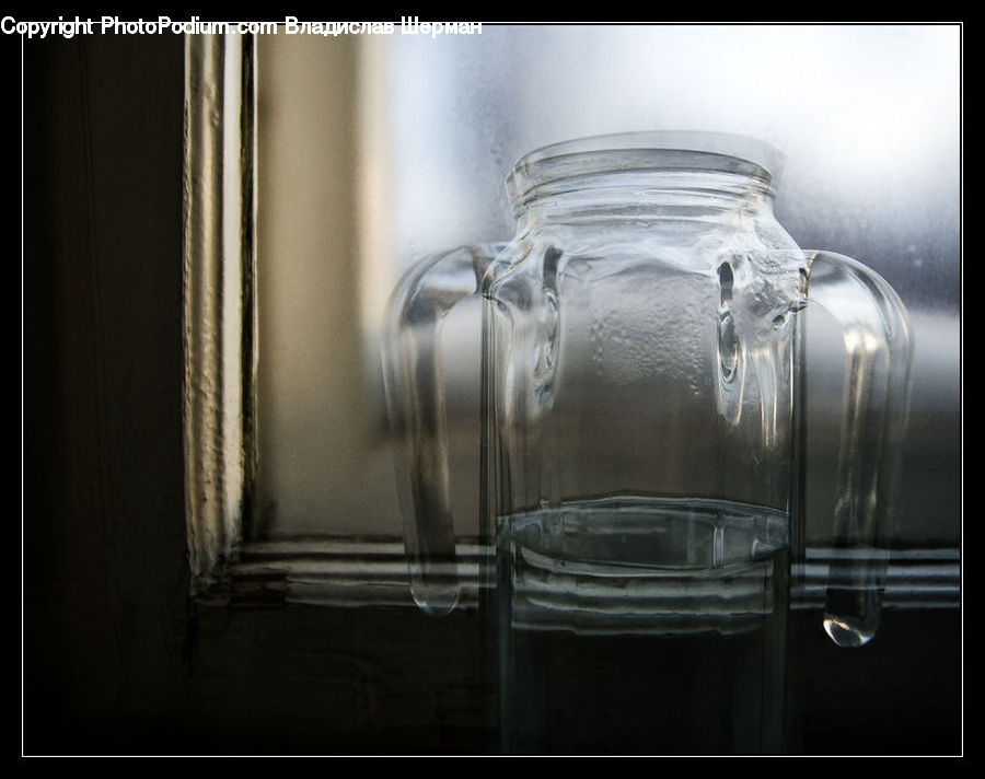 Corridor, Jug, Pitcher, Water Jug, Glass, Furniture