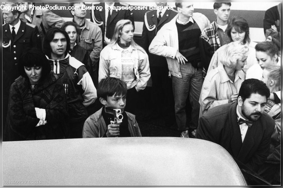 People, Person, Human, Clothing, Overcoat, Suit, Crowd