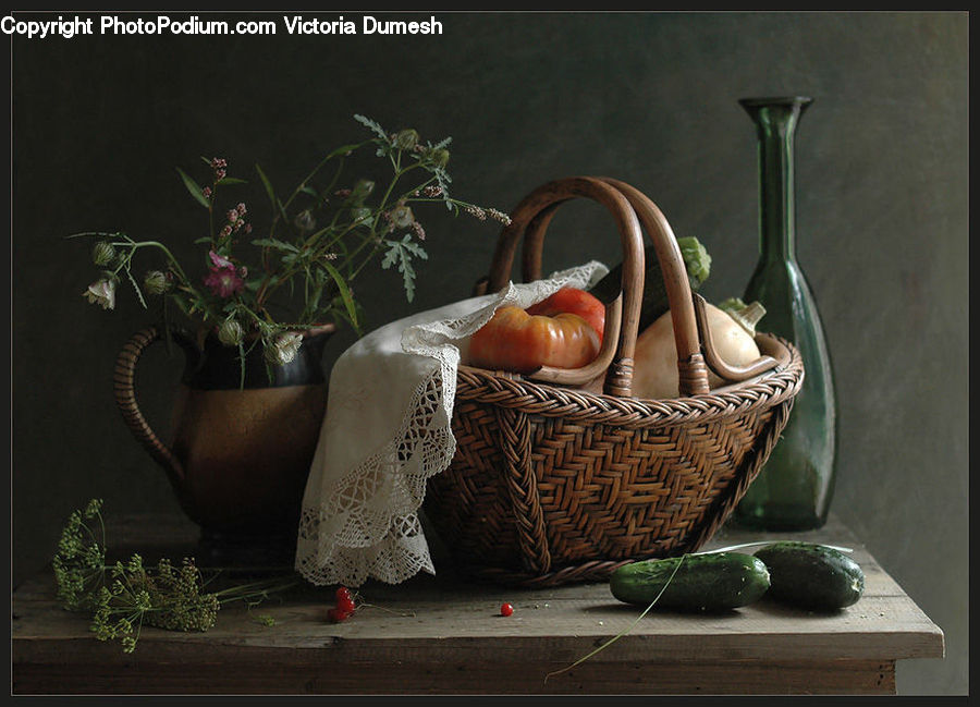 Plant, Potted Plant, Flower Arrangement, Ikebana, Vase, Pot, Pottery