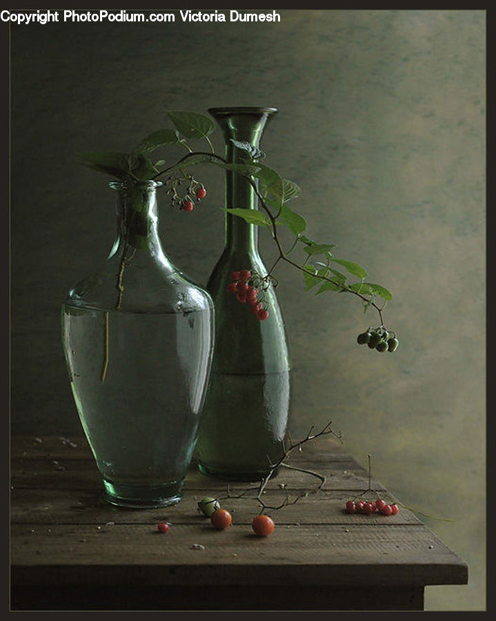 Glass, Goblet, Jug, Pitcher, Water Jug, Cherry, Fruit