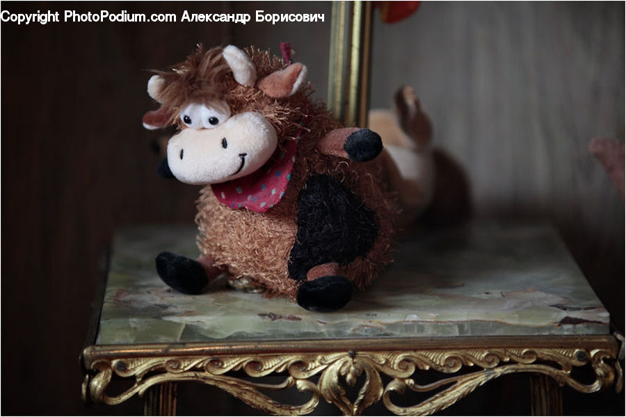 Birthday Cake, Cake, Dessert, Food, Teddy Bear, Toy, Rust