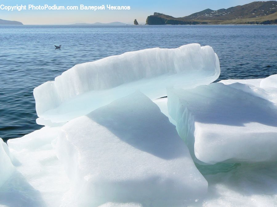 Arctic, Ice, Iceberg, Outdoors, Snow, Glacier, Mountain
