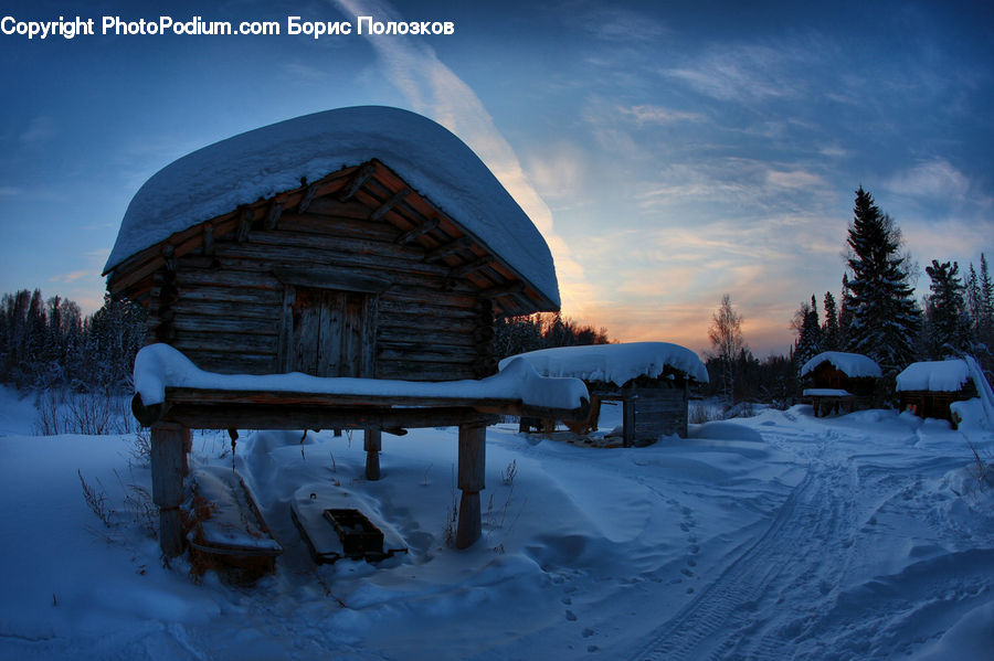 Building, Hut, Shelter, Cabin, Rural, Shack, Hotel