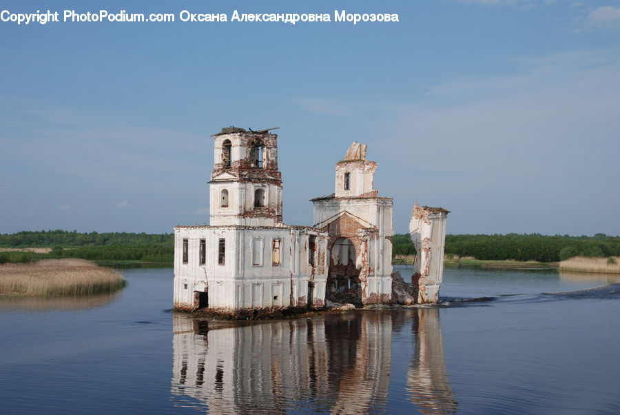 Architecture, Bell Tower, Clock Tower, Tower, Housing, Monastery, Coast