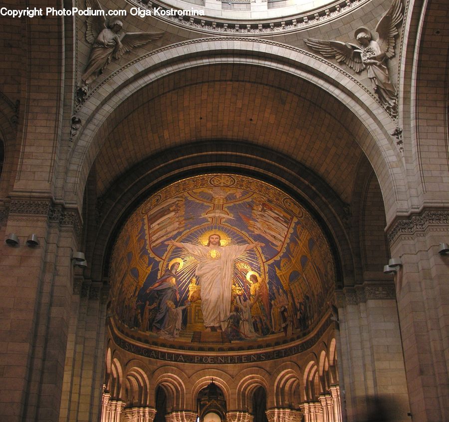 Architecture, Church, Worship, Arch, Dome, Building, Altar
