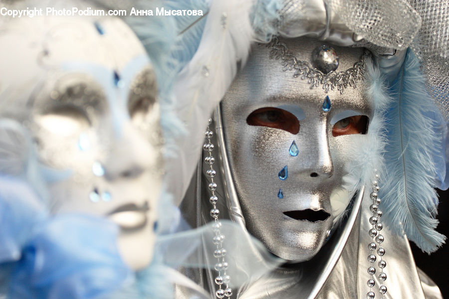 Carnival, Festival, Parade, Face, Selfie, Bling, Head