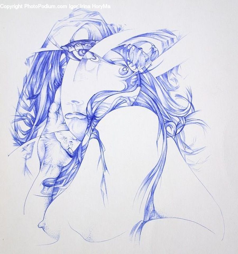Drawing, Sketch, Art