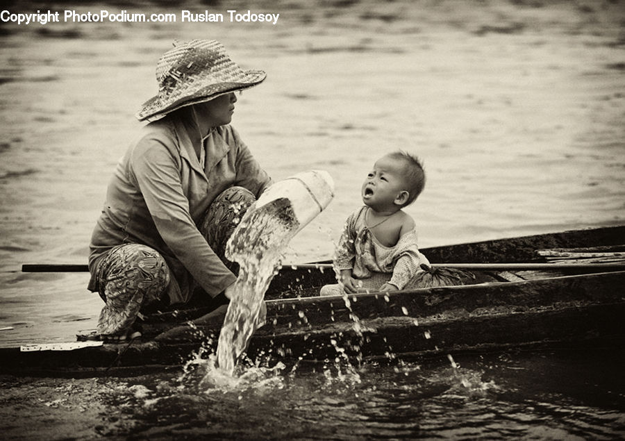 People, Person, Human, Planting, Water, Baby, Child